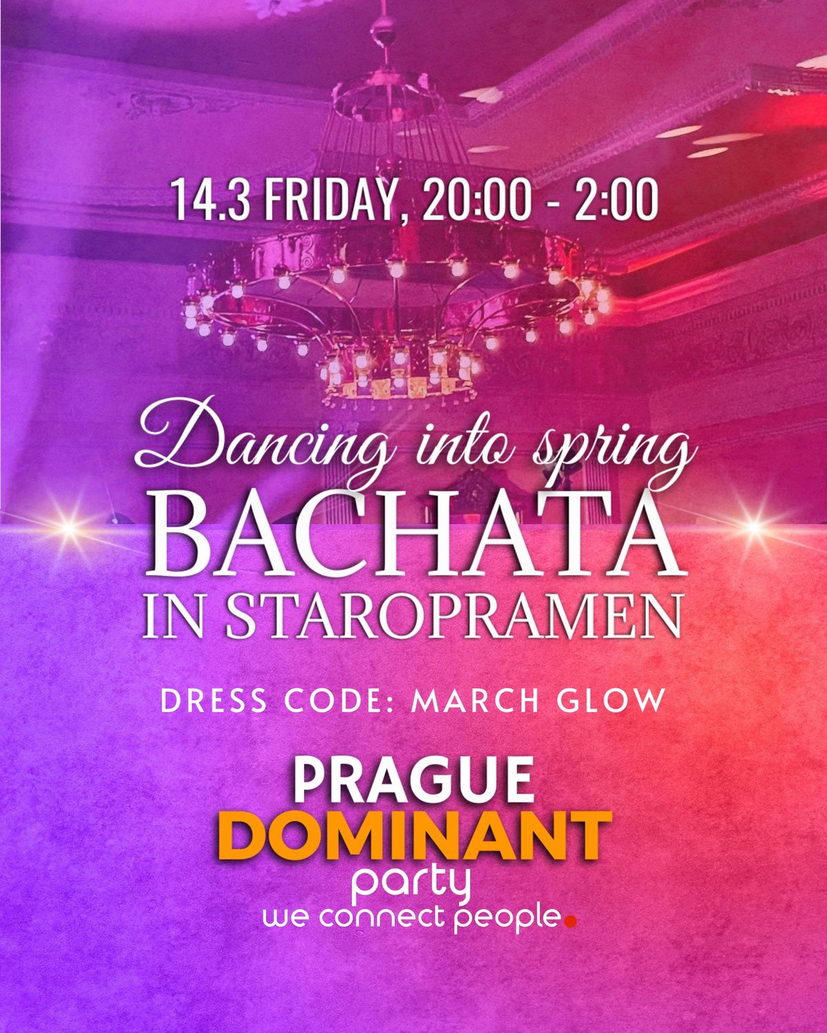 Dominant party: Bachata in Staropramen - dancing into spring \ud83c\udf38