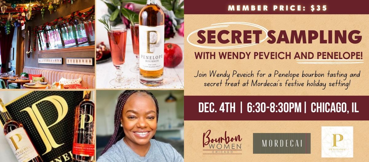 Secret Sampling with Wendy Peveich and Penelope