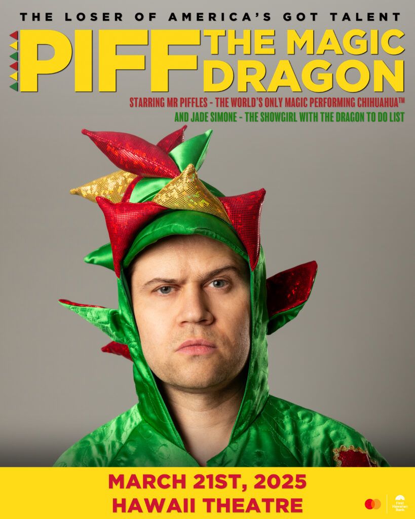 Piiff Piff the Magic Dragon, Lexington Opera House, 10 September 2025