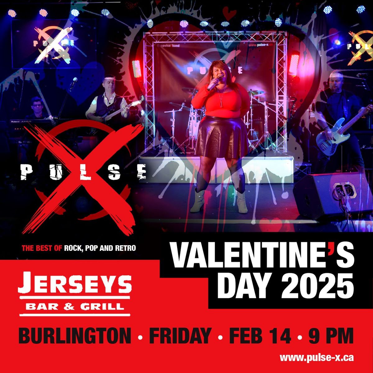 Pulse X live @ Jerseys Bar & Grill Burlington ON