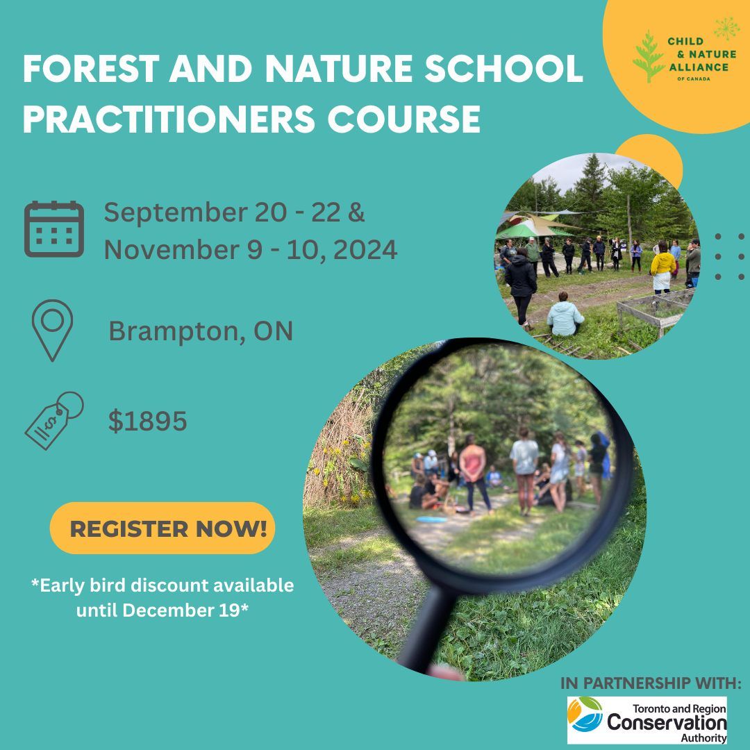 Forest and Nature School Practitioner's Course - Brampton, ON