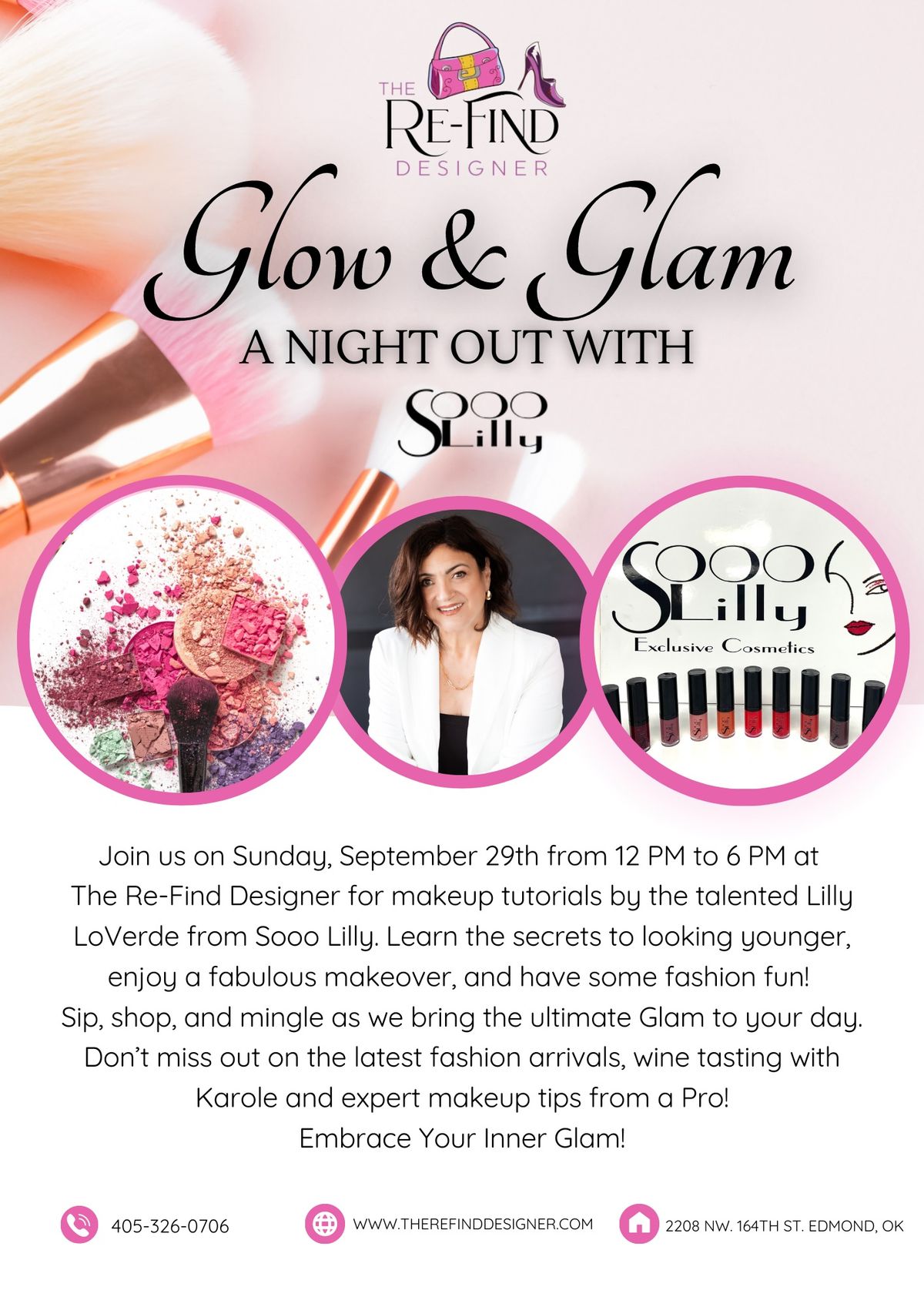 Glow & Glam: A Night Out with Sooo Lilly Exclusive Cosmetics