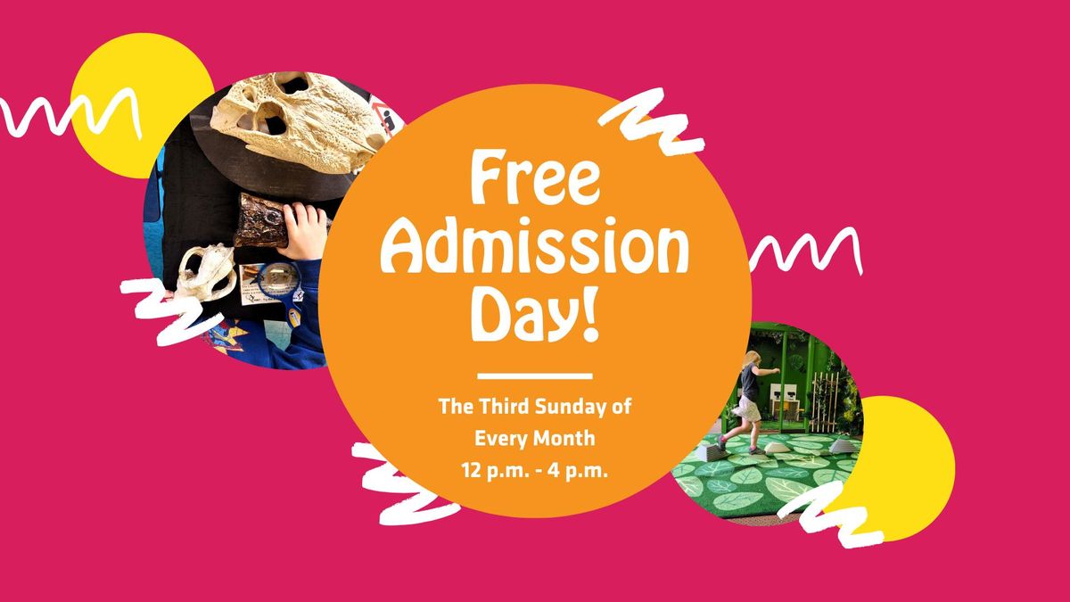 FREE ADMISSION SUNDAY