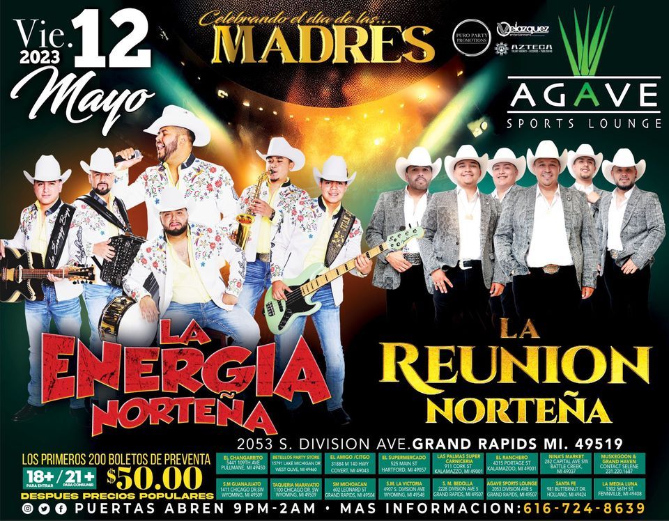 Celebra el D\u00eda de las Madres con La Energ\u00eda Norte\u00f1a y La Reuni\u00f3n Norte\u00f1a 