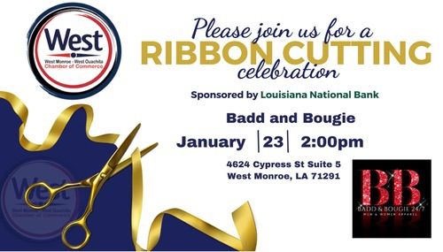 Ribbon Cutting - Badd and Bougie