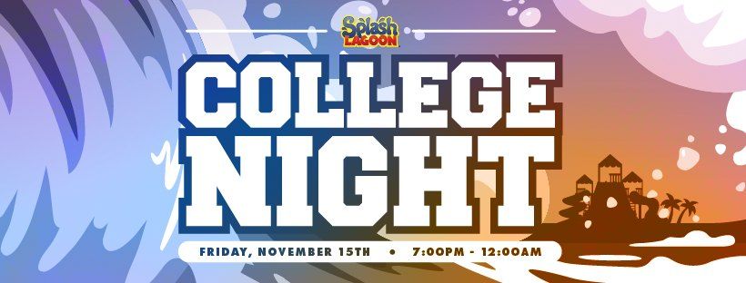 College Night at Splash Lagoon!