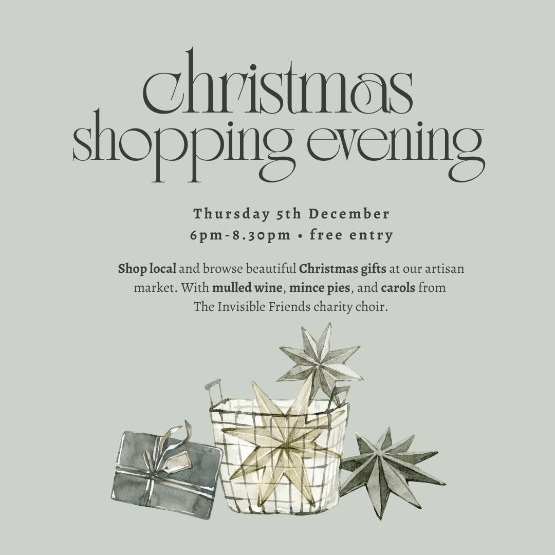 Christmas Shopping Evening