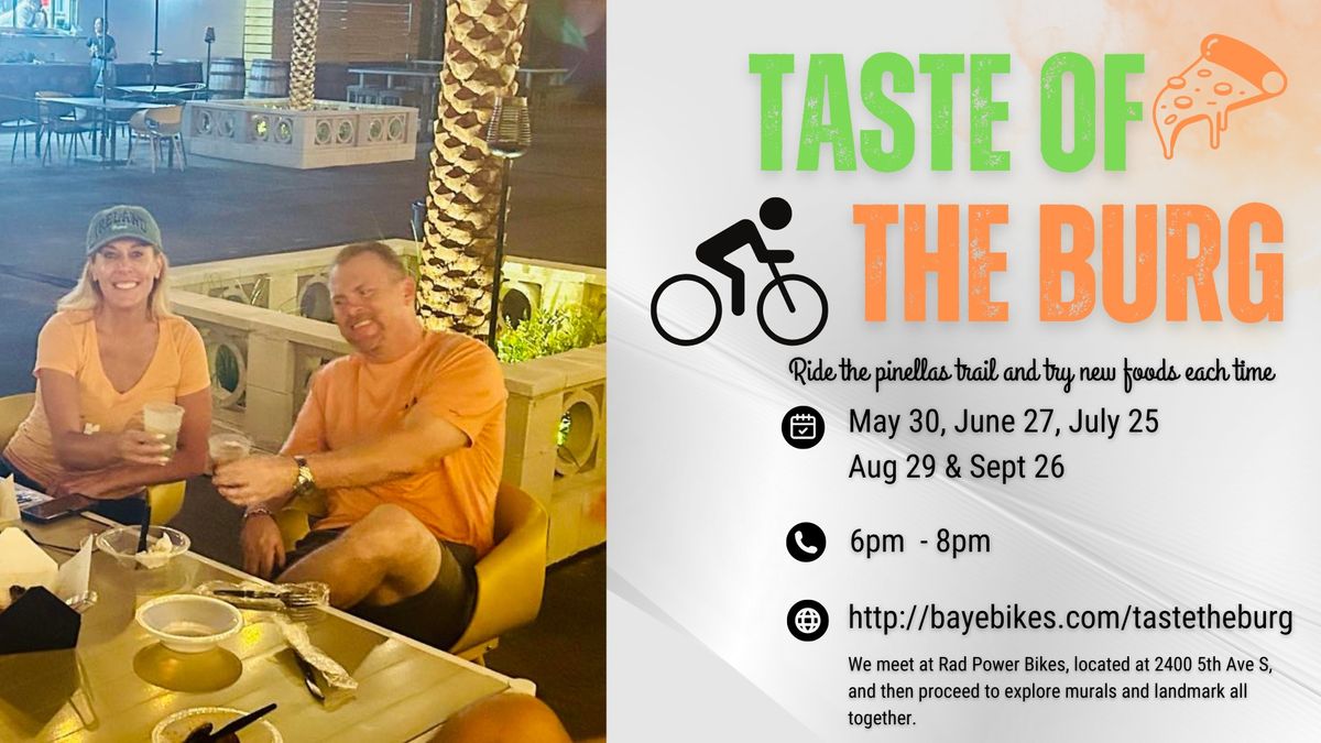 Taste of the Burg: E-Bike Culinary Adventure