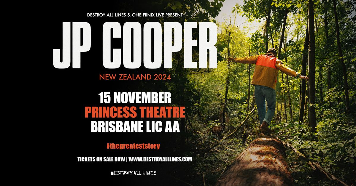 JP Cooper | Australian Tour 2024  | Brisbane LIC AA