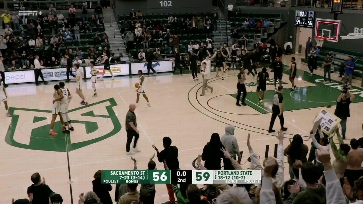Parking Sacramento State Hornets at Portland State Vikings Mens Basketball