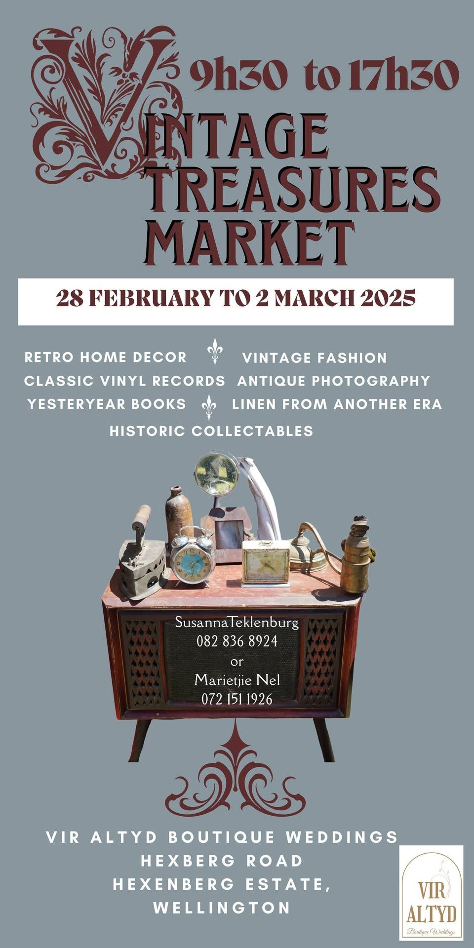 Step Back in Time at the Vintage Treasure Market!