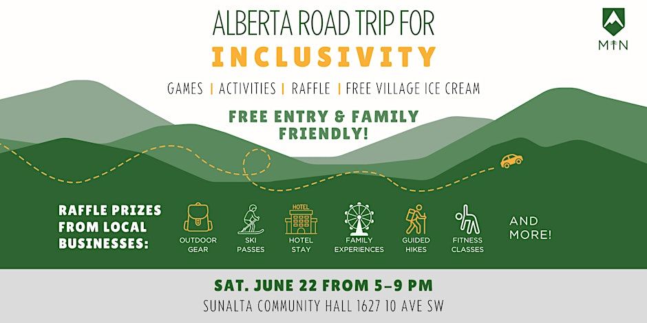 FREE FAMILY-FRIENDLY EVENT: Alberta 'Road Trip' for Inclusivity