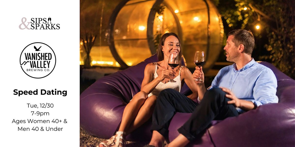 Cougar Date Night: Women 40+ & Men Under 40 at Vanished Valley