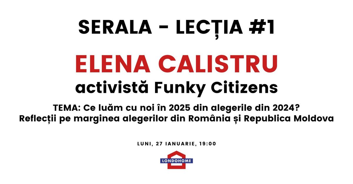 SERALA | Elena Calistru: Ce lu\u0103m cu noi \u00een 2025 din alegerile din 2024?