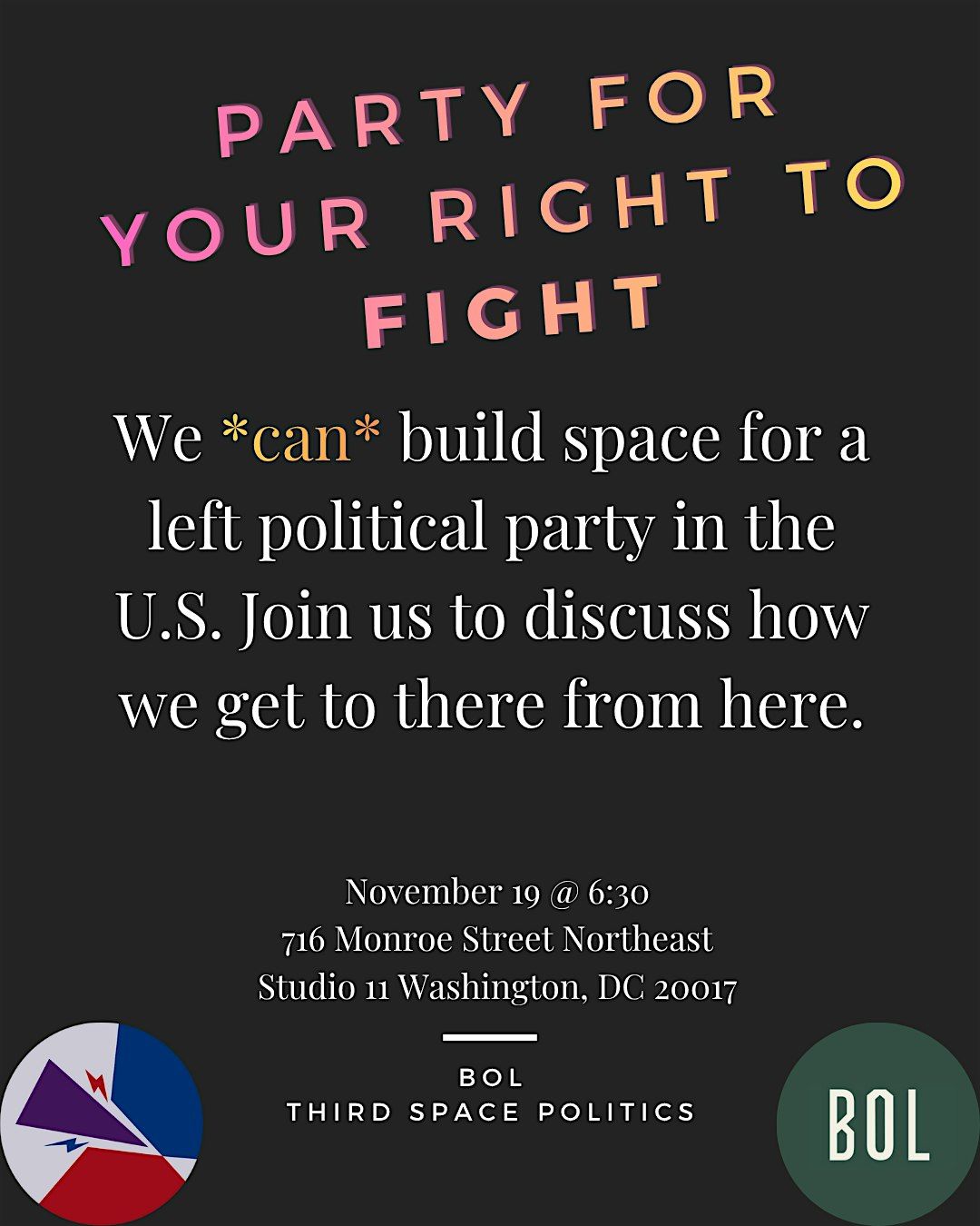 Teach in:  Breaking the Duopoly