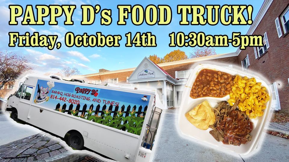 FOOD TRUCK! Pappy D's at Arbutus Park!