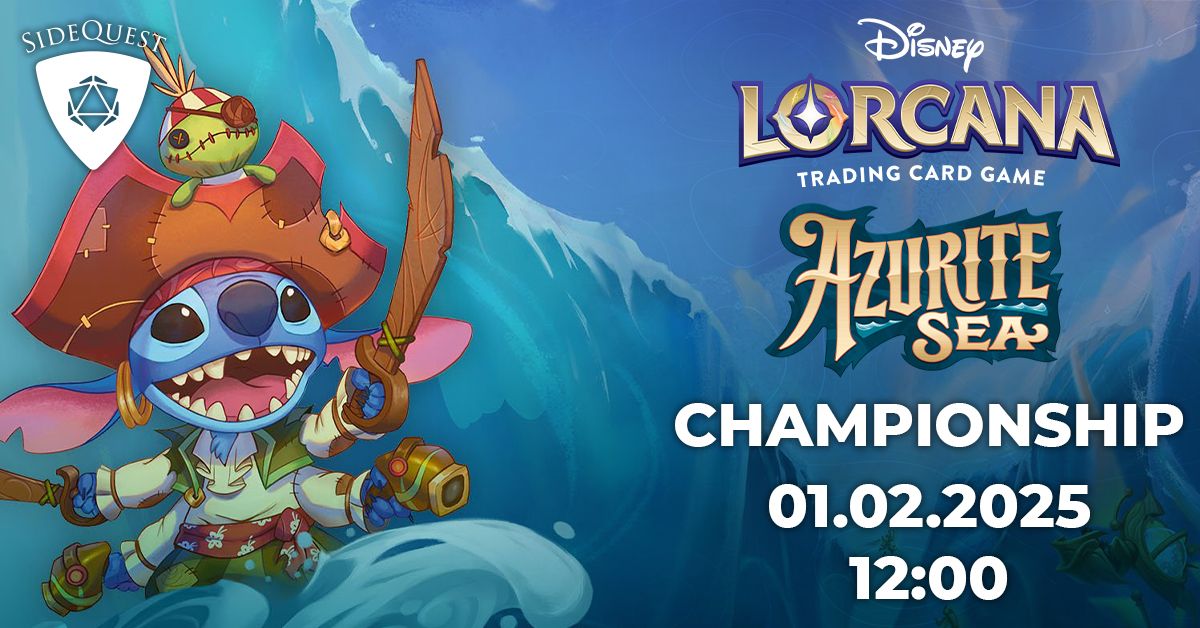 Disney Lorcana - Azurite Sea Championship