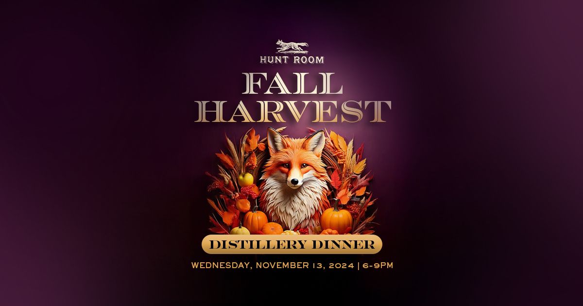 Fall Harvest Distillery Dinner