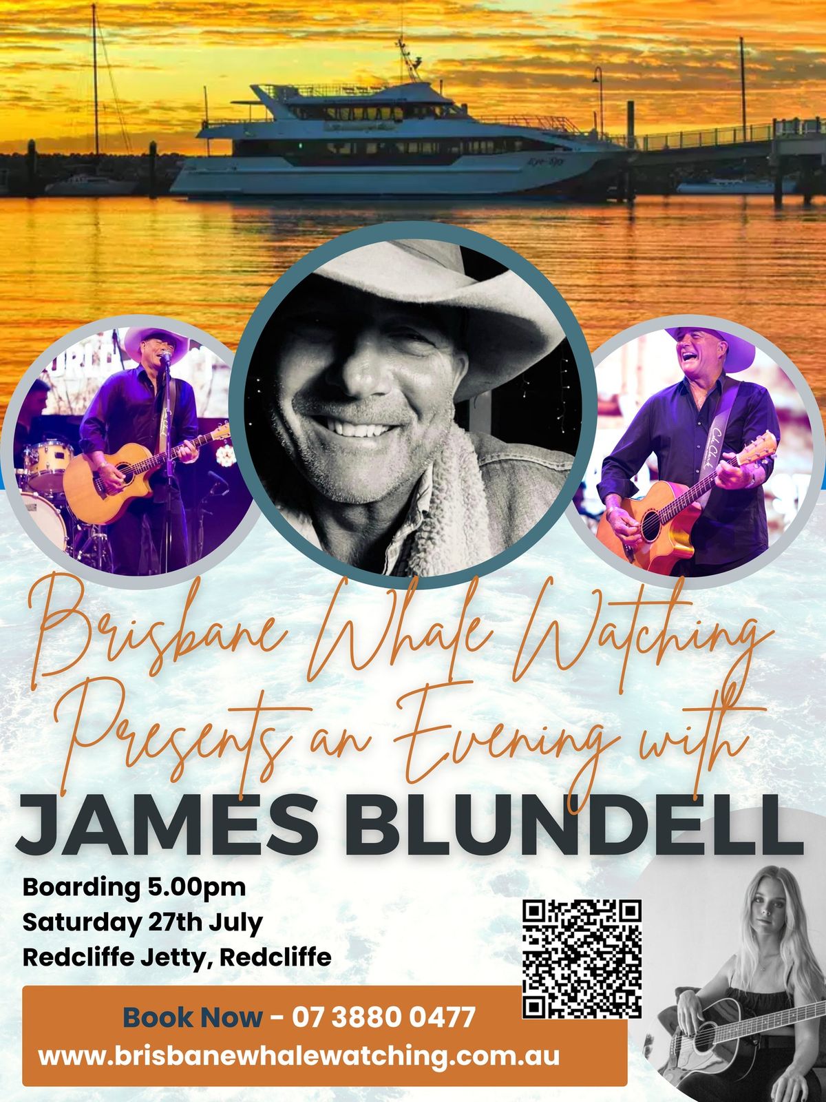 Brisbane Whale Watching Presents an Evening with James Blundell