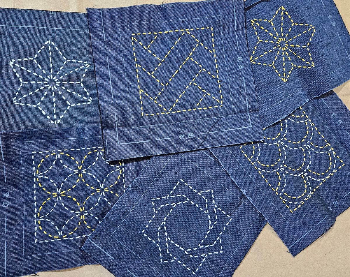 Beginner Sashiko Embroidery 