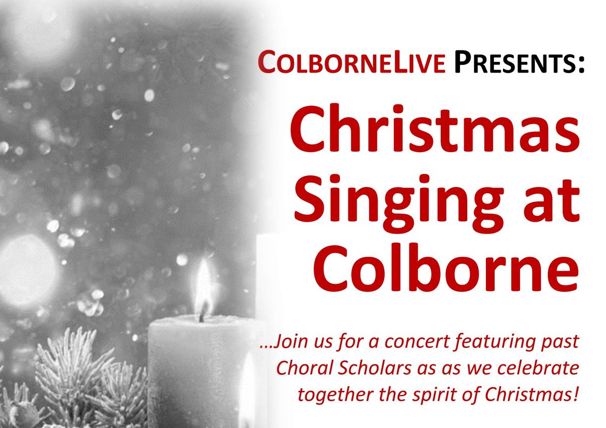 Christmas Singing at Colborne