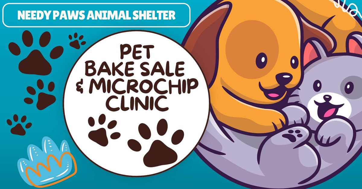 SAVE THE DATE! Pet Treat Bake Sale & Microchip Clinic