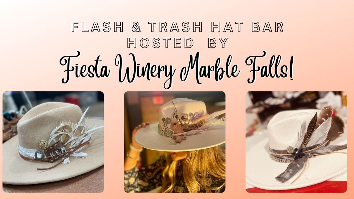 Flash & Trash Hat Bar Pop-Up