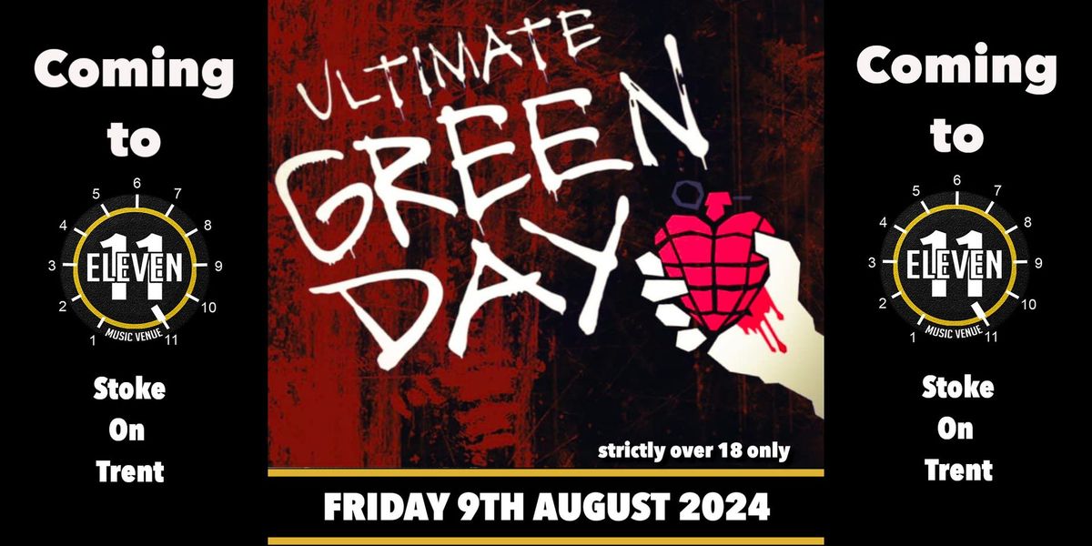 Ultimate Green day live at Eleven Stoke