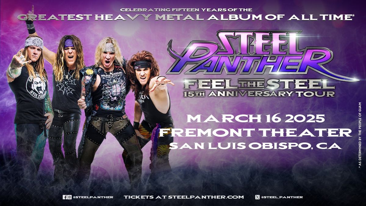 Steel Panther LIVE at Fremont Theater