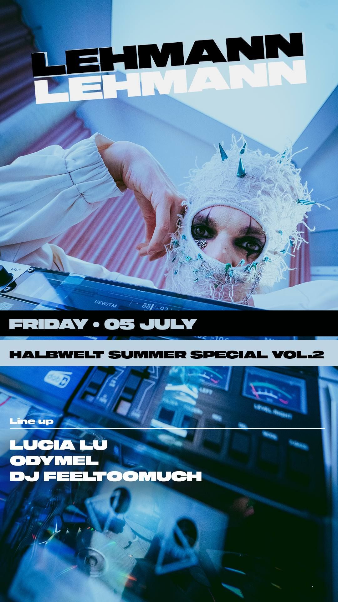 HALBWELT SUMMER SPECIAL VOL.2 w\/ Lucia Lu, Odymel, DJ Feeltoomuch