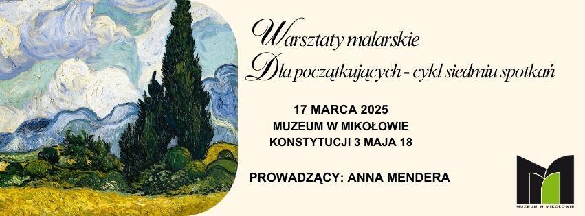 WARSZTATY MALARSKIE W MUZEUM