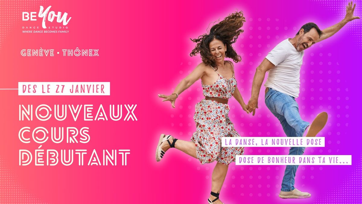 NOUVEAUX COURS DEBUTANTS - DES LE 27 JANVIER