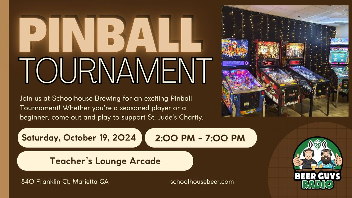 Beer Guys Radio Pinball Tournament