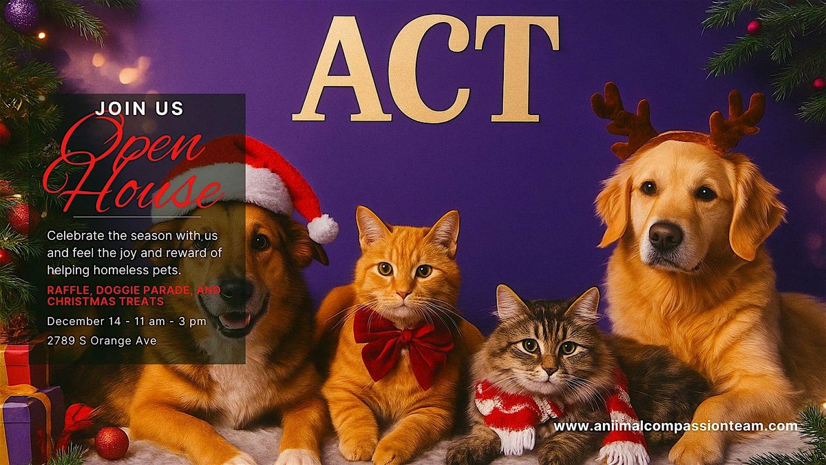 Animal Compassion Team Holiday Open House
