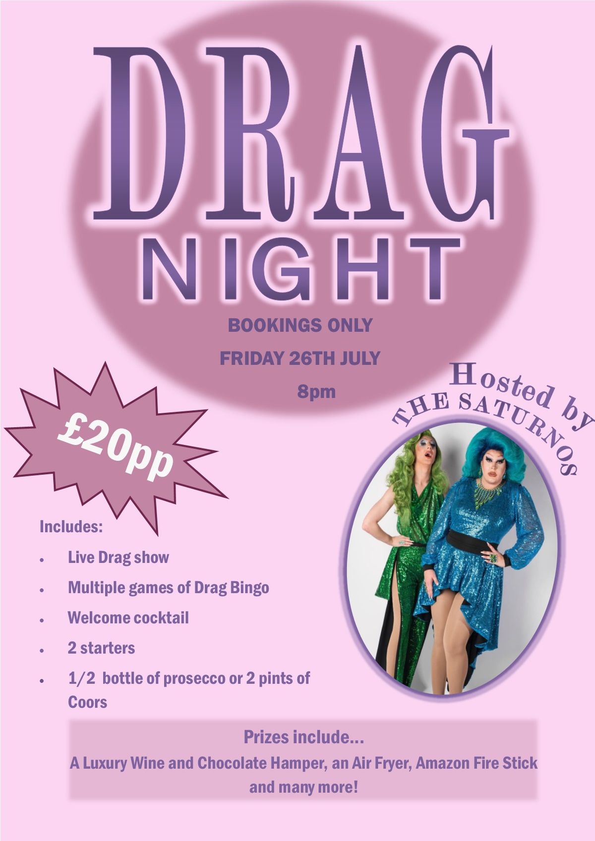 SOLD OUT-Drag Night