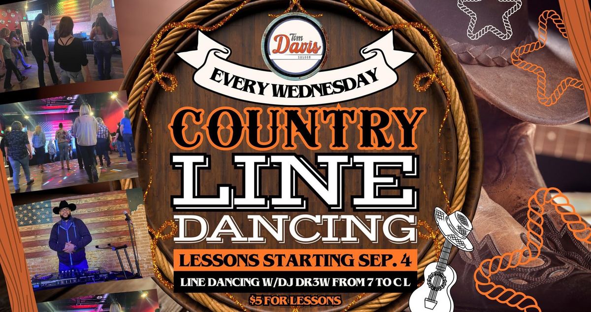 Line Dancing lesson with Erika