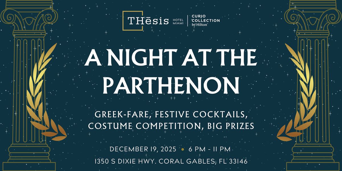 A Night at the Parthenon: THesis Toga Party