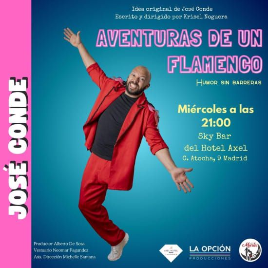 Aventuras de un flamenco en Axel Hotel