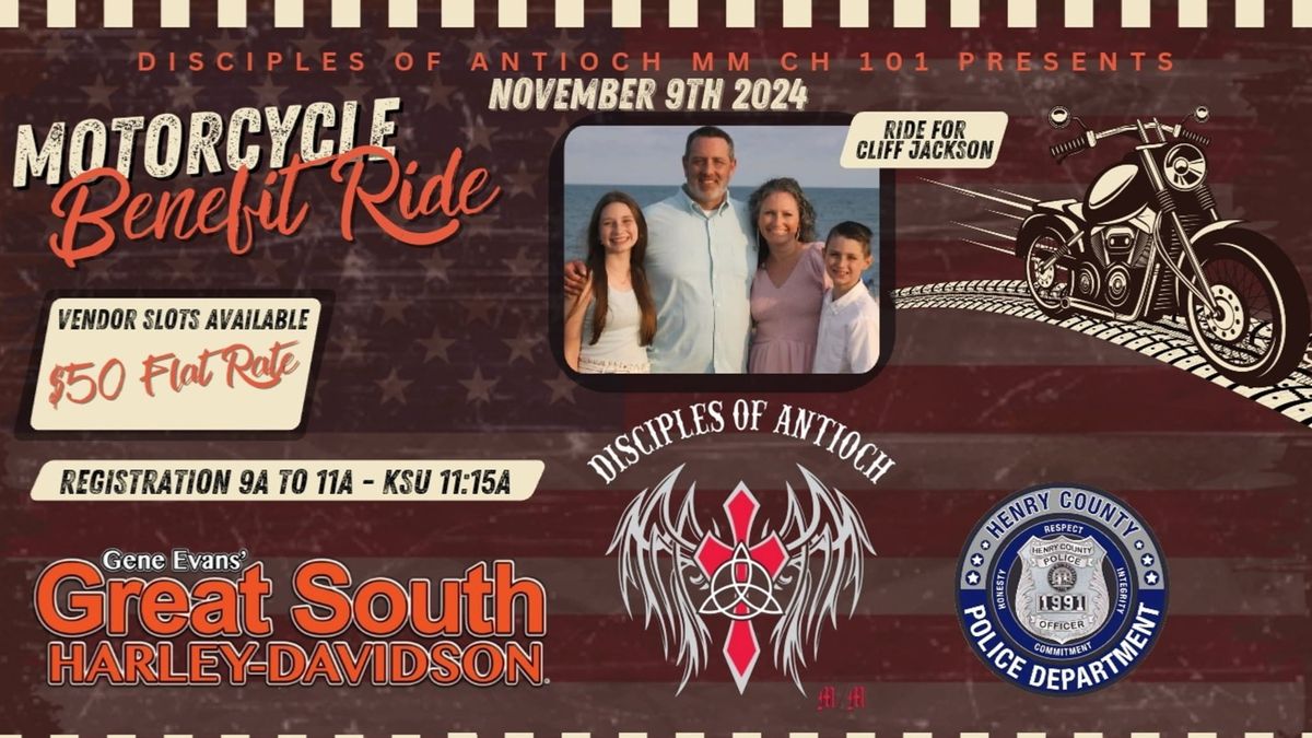 Benefit Ride For Cliff