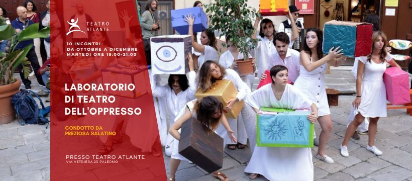 LABORATORIO DI TEATRO DELL'OPPRESSO 10 incontri