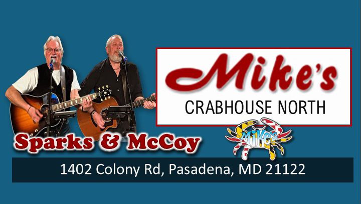 Sparks & McCoy at Mike's Crab House North! 