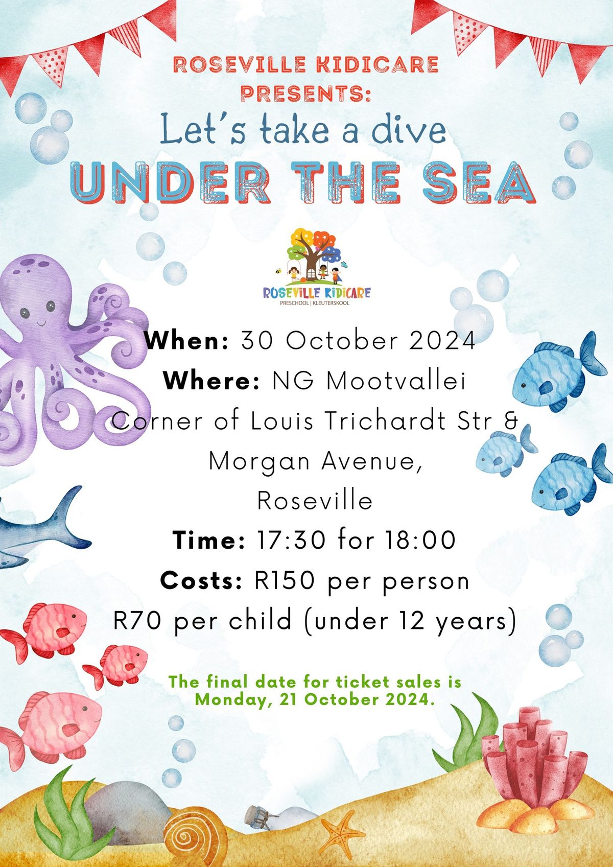 Roseville Kidicare \ud83d\udc21 Under The Sea Concert