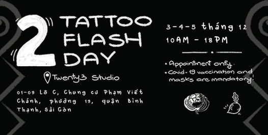 Tattoo Flash Day - Turning 2!