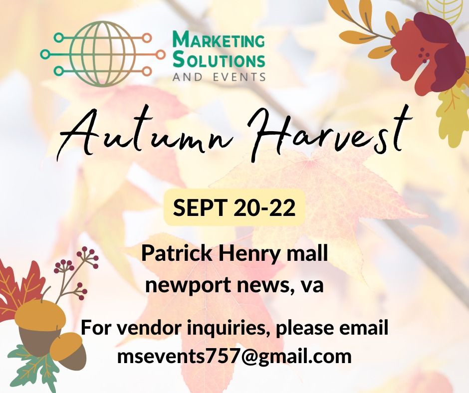 Autumn Harvest (VENDOR EVENT)