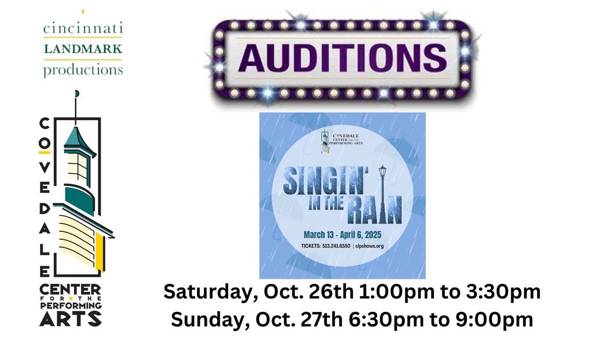 CLP Auditions for Singin' in the Rain