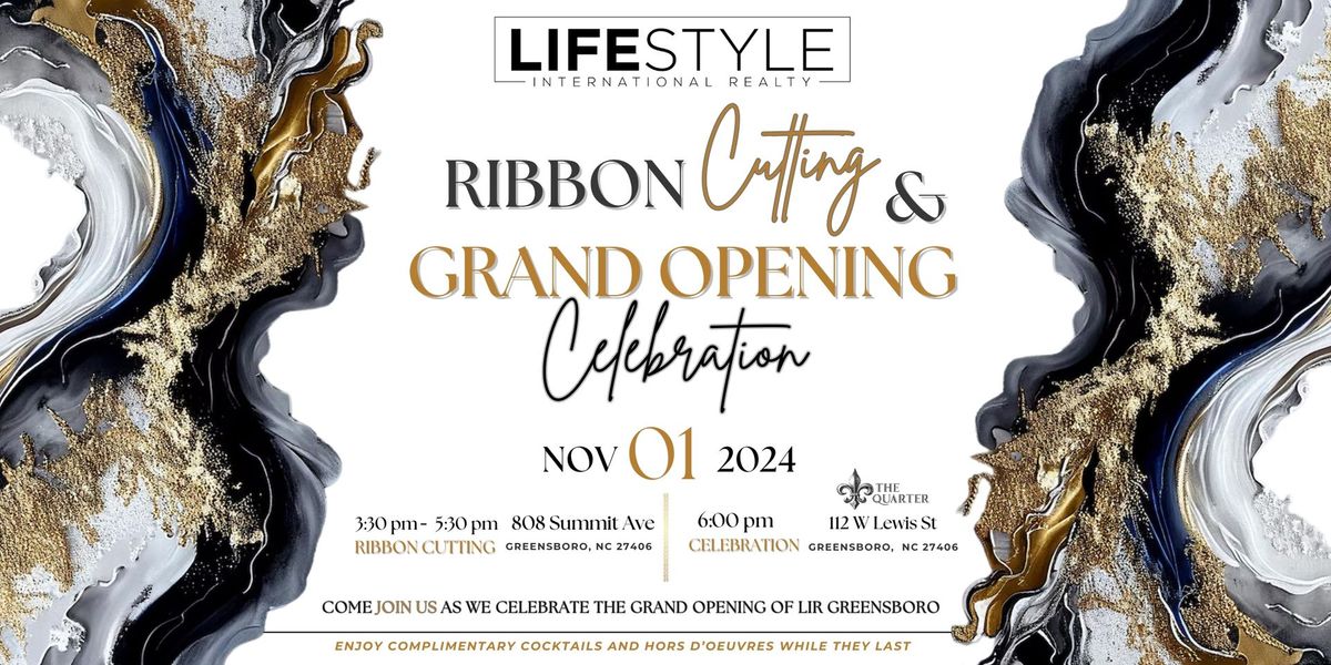 Ribbon Cutting and Grand Opening Celebration