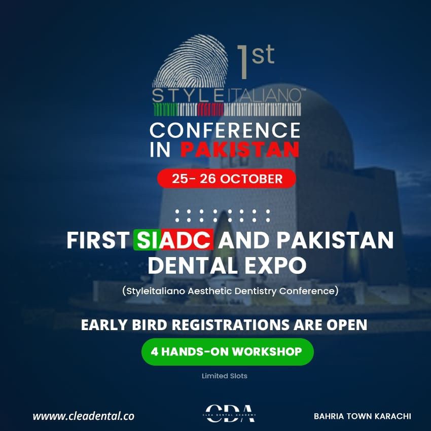 First SIADC and Pakistan Dental Expo