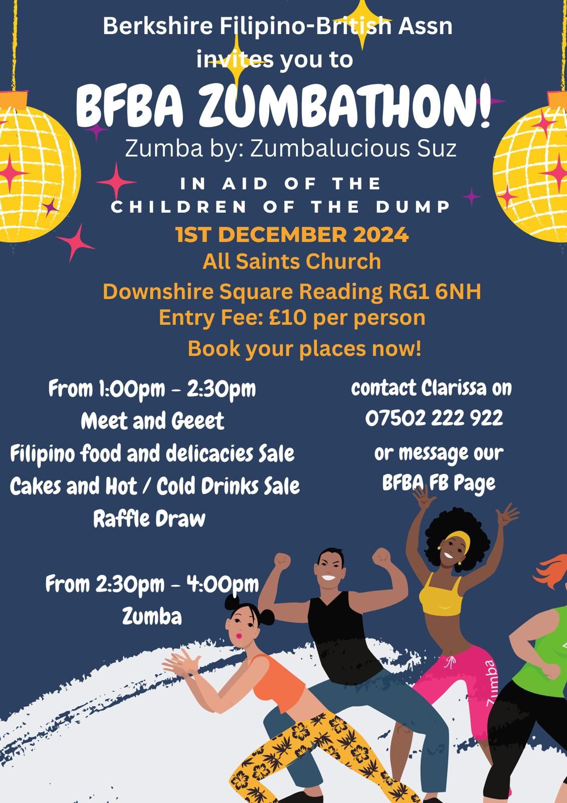 Save the date for BFBA Zumbathon