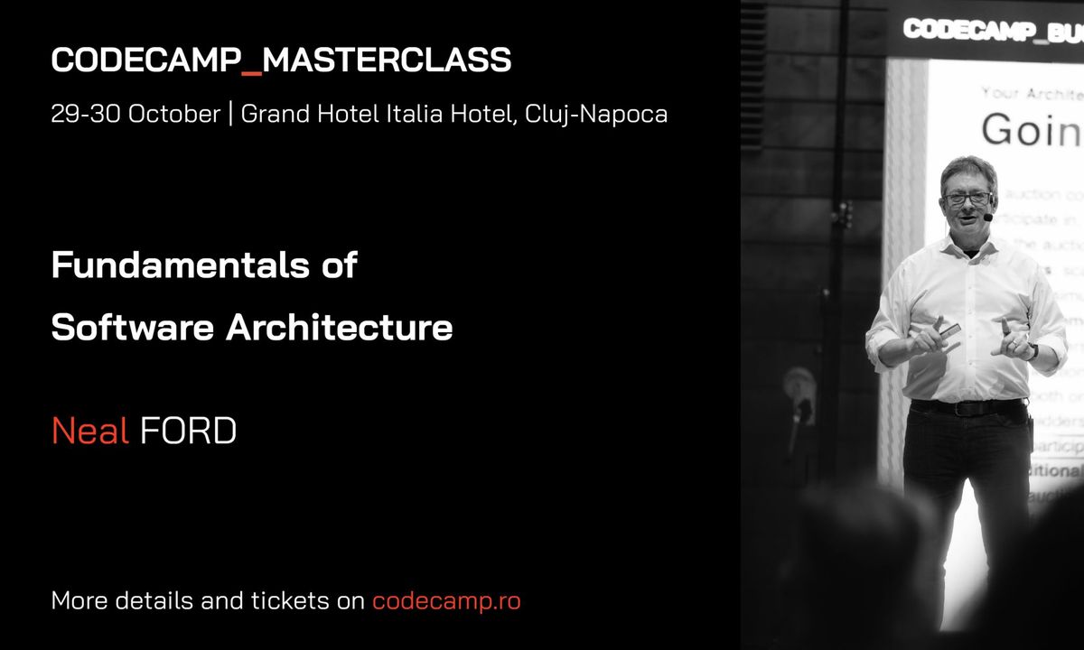 Codecamp_Masterclass: Fundamentals of Software Architecture, with Neal Ford