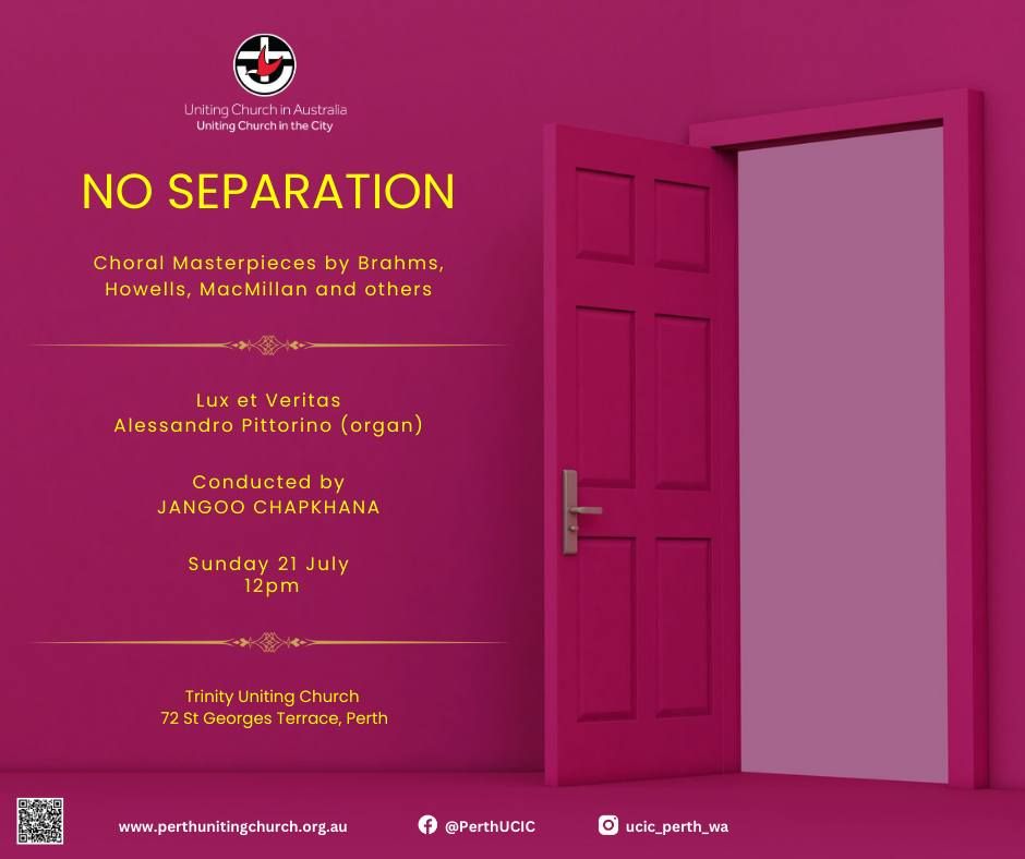 No Separation Trinity Uniting Church 